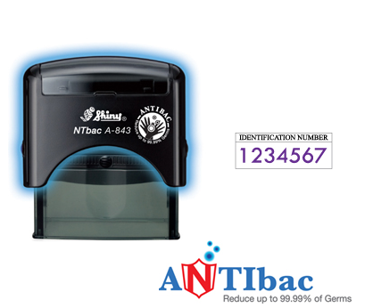 ANTIbac Stamps (9/16" x 1-1/2")