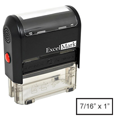 Self-Inking Custom Stamp (7/16" x 1")