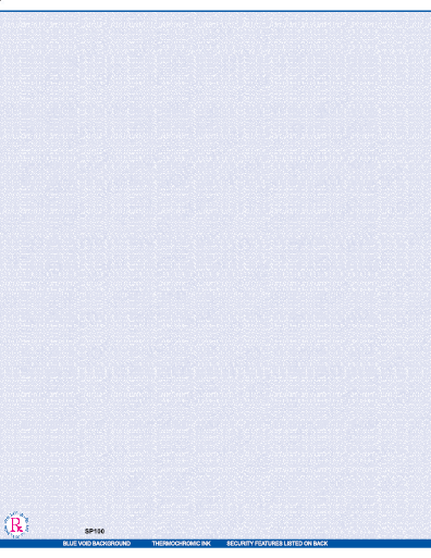 blank prescription pad